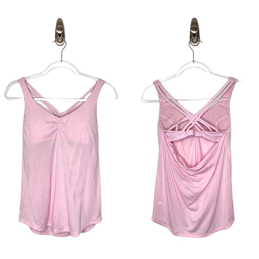 lululemon | Knot Your Typical Tank Heathered Pearl Pink / Pearl Pink 4